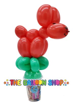 Picture of Dog - Balloon Candy Cup