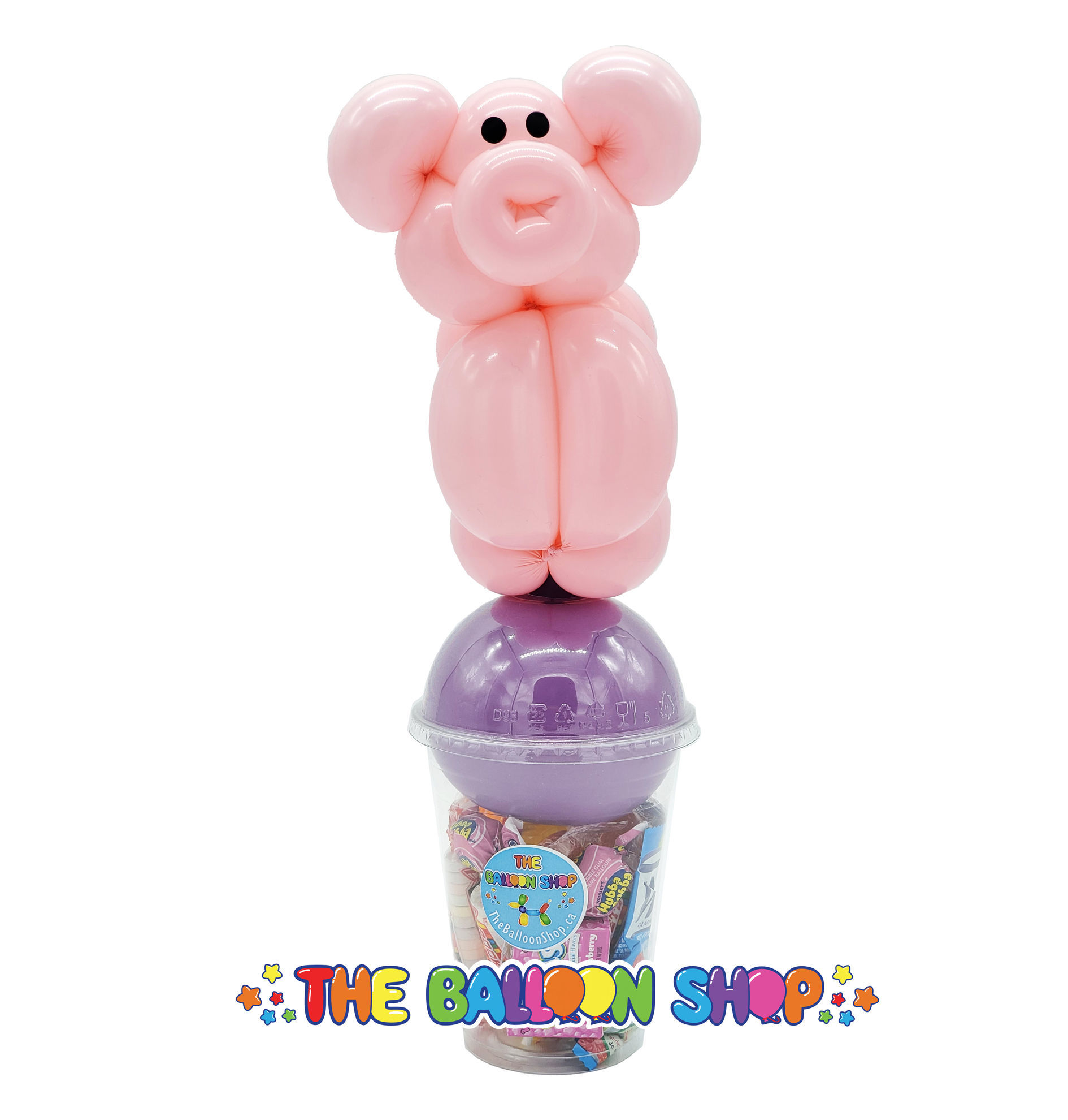 Picture of Pig - Balloon Candy Cup