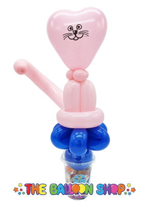Picture of Cat  - Balloon Candy Cup