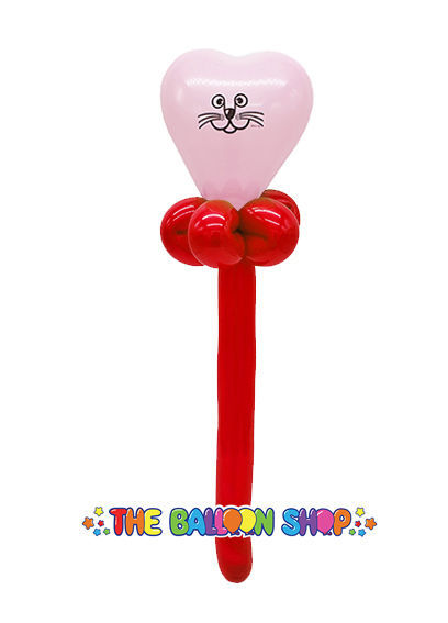 Picture of Cat Face Wand - Balloon