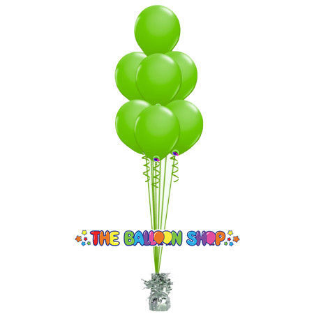 Picture of 11 Inch Helium Balloon Bouquet of 7 (Stacked)