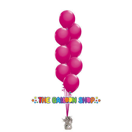 Picture of 11 Inch Helium Balloon Bouquet of 8