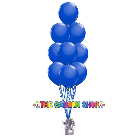 Picture of 11 Inch Helium Balloon Bouquet of 9