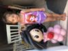 Picture of Princess with Rose - Balloon Centerpiece -2ft