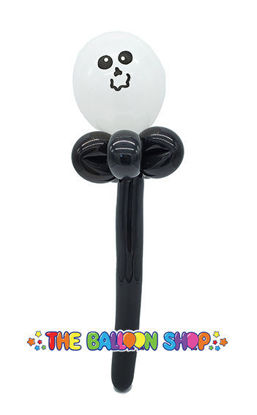 Picture of Ghost  Face Wand - Balloon
