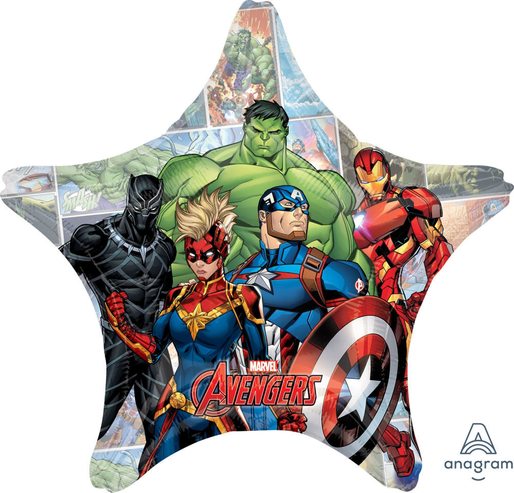 Picture of Avengers Marvel Powers Unite - Foil Balloon Bouquet (5 pc)