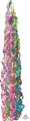 Picture of Twirlz Tissue Balloon Tail 34'' - Jewel Tones (1 pc)