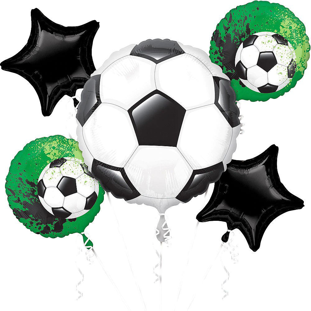 Picture of Goal Getter - Foil Balloon Bouquet (5 pc)
