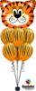 Picture of Tickled Tiger Balloon Bouquet (helium-filled)
