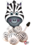 Picture of Zany Zebra Balloon Centerpiece