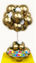 Picture of 12 Balloon Topiary Tree (one color) - Balloon Centerpiece (air inflated)
