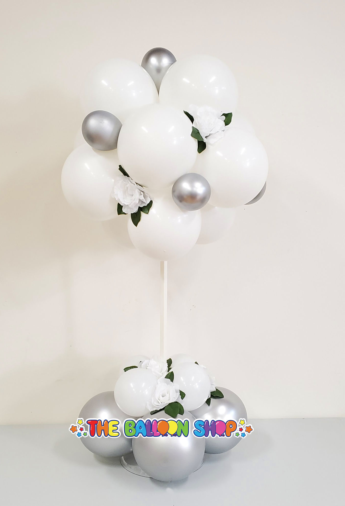 Picture of 18 Balloon Topiary - Balloon Centerpiece  (air inflated)