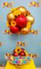 Picture of 12 Balloon Fall Magic Topiary - Balloon Centerpiece (air inflated) - copy