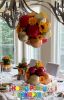 Picture of 12 Balloon Fall Magic Topiary - Balloon Centerpiece (air inflated) - copy