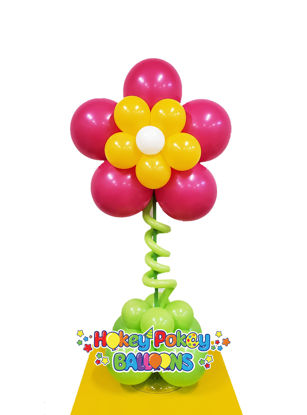Picture of Flower Topiary -  Balloon Centerpiece  (air inflated)