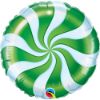Picture of Festive Candy Swirl Balloon Bouquet of 9  (Helium)