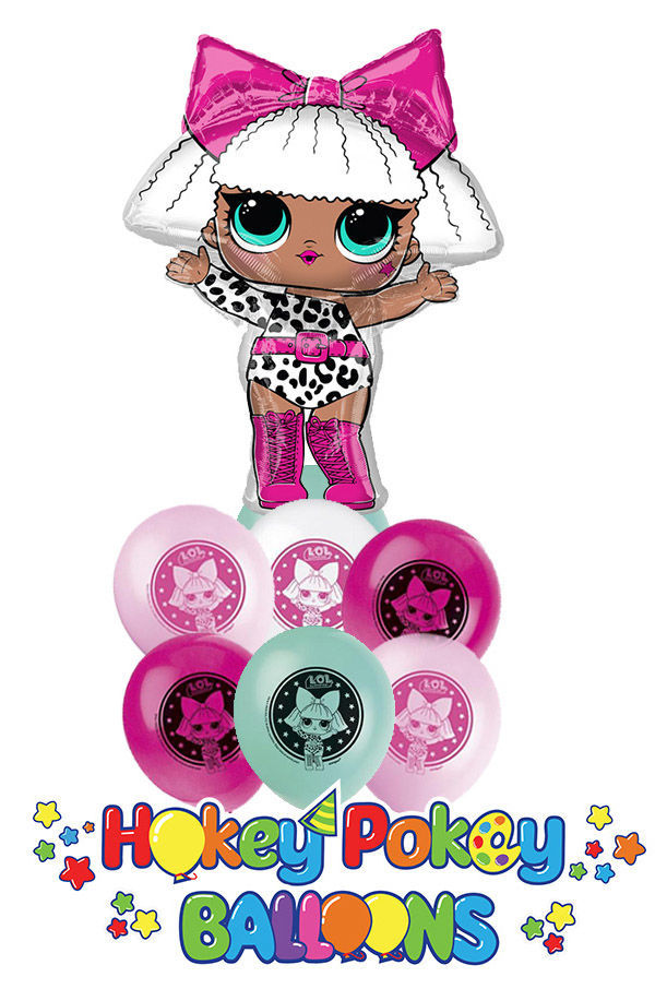 Picture of Balloon Bouquet - LOL Doll Surprise Diva (9pc)