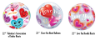 Picture of I love You with Topper Balloon Bouquet of 7