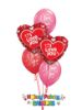 Picture of I love You - Mother's Day Balloon Bouquet of 5