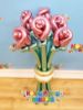 Picture of Chrome Rose Buds Balloon Bouquet (up to 21 flowers)