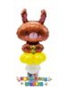 Picture of Easter Bunny with Yellow Egg - Balloon Candy Cup