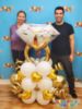 Picture of Diamond Ring  Deluxe Balloon Arragement