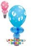Picture of 11'' Baby Footprints and Hearts -  Balloon Candy Cup