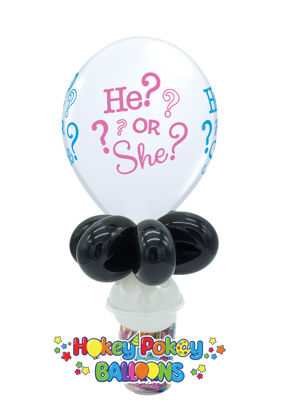 Picture of 11'' He? or She? -  Balloon Candy Cup