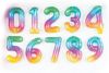 Picture of Bring Your Own Gift - Stuffed Balloon with Number and 3 Helium Balloons