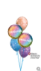 Picture of Congratulations Ombre & Stars Balloon Bouquet (5 pc)