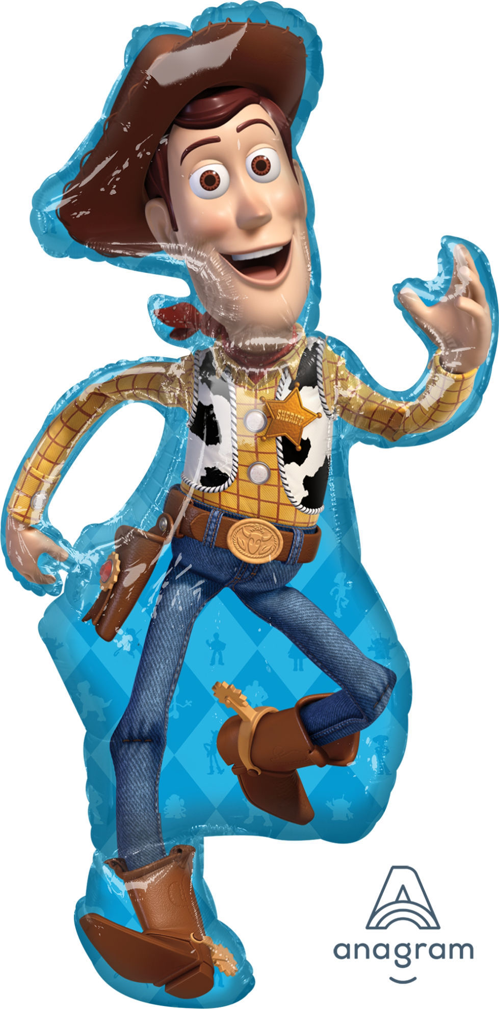 Picture of 44" Toy Story 4  - Woody Foil Balloon  (helium-filled)