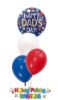 Picture of Happy Father's Day - Balloon Bouquet of 4