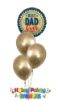 Picture of Happy Father's Day - Balloon Bouquet of 4