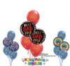Picture of Best Dad Ever - Balloon Bouquet of 5
