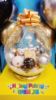 Picture of Chocolate Paradise - Stuffed Balloon Gift with Bow