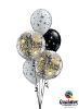 Picture of Congratulations Sparkles & Swirls Balloon Bouquet (5 pc)