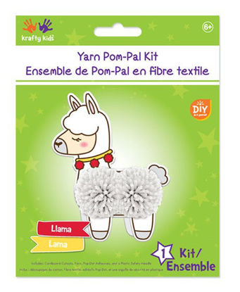 Picture of DIY Yarn Pom-Pal Kit - Llama CK130D