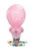Picture of 11'' Baby Girl with Stars -  Balloon Candy Cup