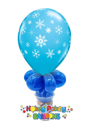 Picture of 11" Snowflakes - Balloon Candy Cup