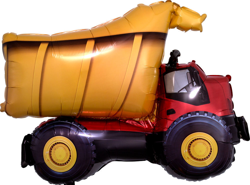 Picture of 32" Jumbo Dump Truck - Foil Balloon (helium-filled)