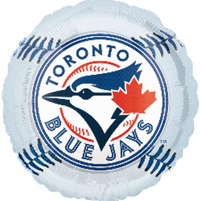 Picture of 17" Toronto Blue Jays Baseball - Foil Balloon (helium-filled)