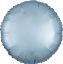 Picture of 18" Satin Luxe Circle Pastel Blue Foil Balloon  (helium-filled) 