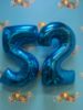 Picture of 26''Blue  Number 5 - Foil Balloon (helium-filled)