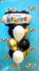 Picture of Happy Retirement with Gold - Balloon Bouquet (10 pc)