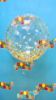 Picture of 24" Deco Bubble - Gold Confetti Dots  (helium-filled)