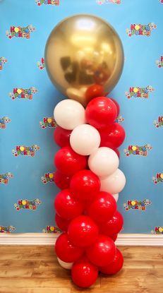 Picture of 7 ft Balloon Column with Topper (up to 4 colors) 