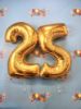 Picture of 26'' Gold Number 5 - Foil Balloon (helium-filled)