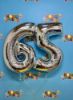 Picture of 26'' Silver Number 5 - Foil Balloon (helium-filled)