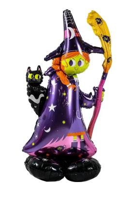 Picture of 55'' Scary Witch  - AirLoonz Balloon (air-filled)